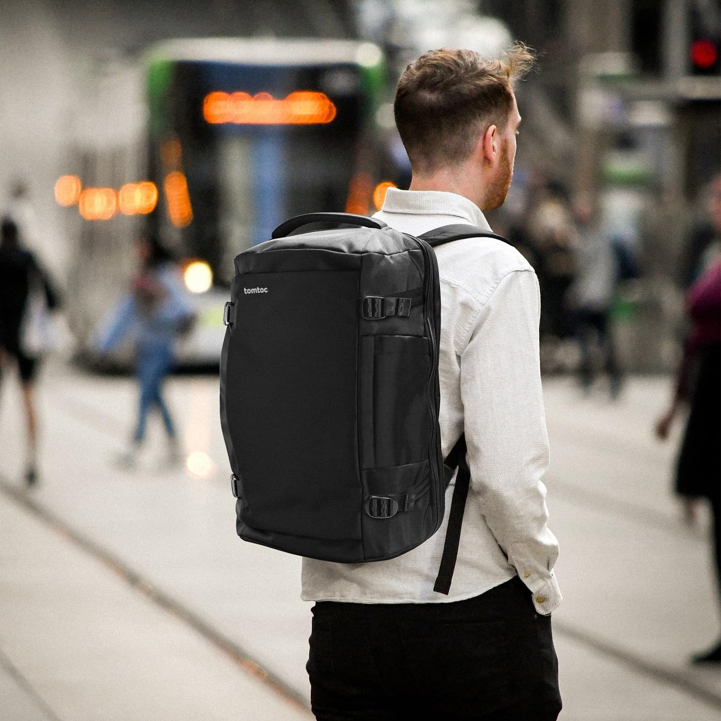 tomtoc Handgepäck Rucksack 40L TSA 15,6-17 Zoll